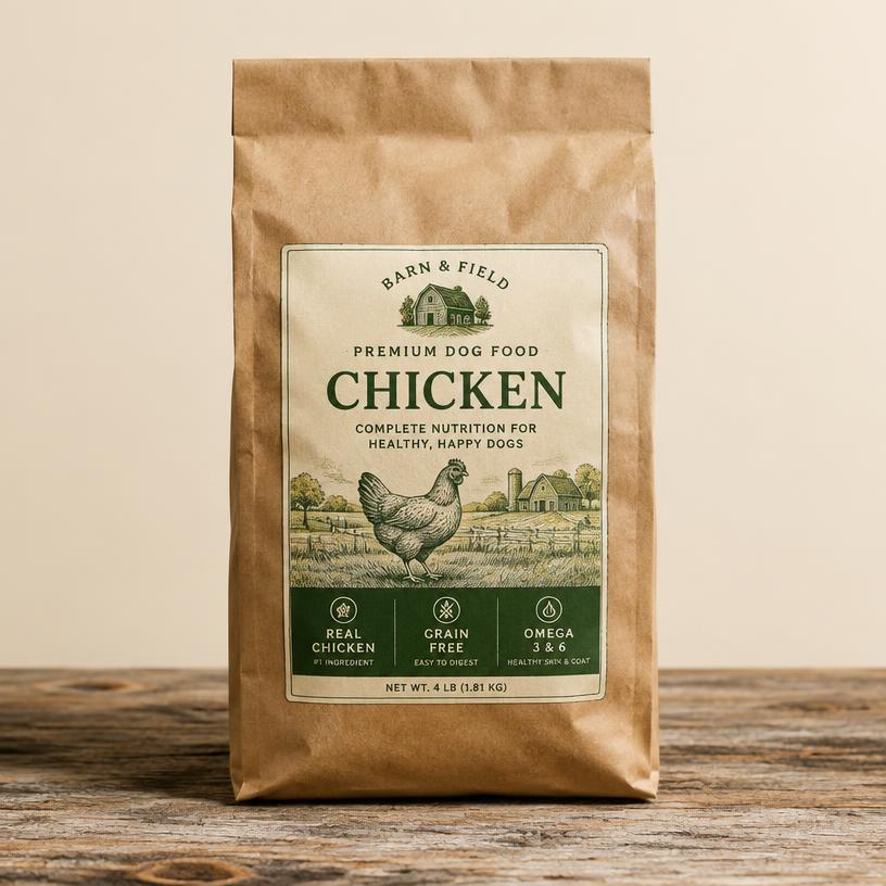 Barn Blend Chicken Dog Food